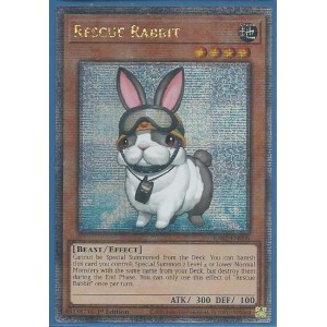 RA02-EN008Q Rescue Rabbit – Quarter Century Secret Rare